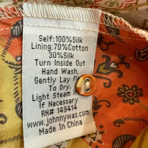 Johnny Was Eliana Lucy Dress-Size Medium - Picture 13 of 13